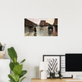 Poster Hassam - Rainy Day Boston (Bureau à domicile)