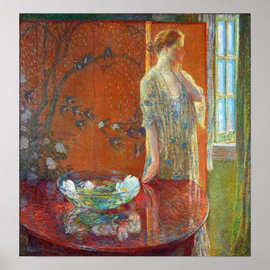 Poster Hassam - Spring Morning 1909 (Devant)