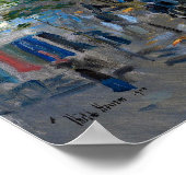 Poster Hassam - Vue D'Une Ville Française Du Sud (Coin)