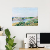 Poster Hassam's The Little Pond, Appledore (Bureau à domicile)