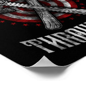 Poster Hatchet Ax Jetant Ne Pas Ennuyer Hatchets (Coin)