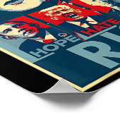 Poster Hate Heure Croissance Président Kamala Harris Camp (Coin)