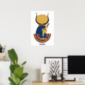 Poster Hathor Ancienne déesse égyptienne (Bureau à domicile)