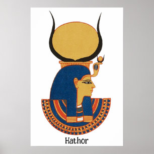 Poster Hathor Ancienne déesse égyptienne
