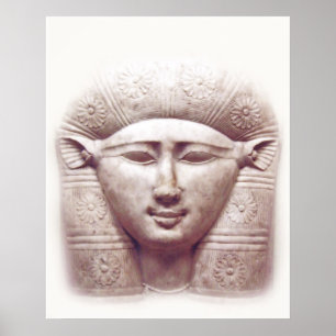 Poster Hathor : Déesse de joie, d'amour, et de maternité