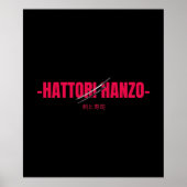 Poster Hattori Hanzo (Devant)