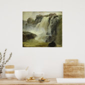 Poster Haugfoss en Norvège, 1827 (Cuisine)