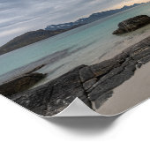 Poster Haukland Beach Lofoten (Coin)