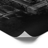 Poster Hauné - Flemington, NJ - Éffrayant Town (Coin)