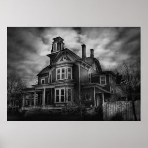 Poster Hauné - Flemington, NJ - Éffrayant Town