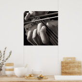 Poster Hauning Violon (Cuisine)