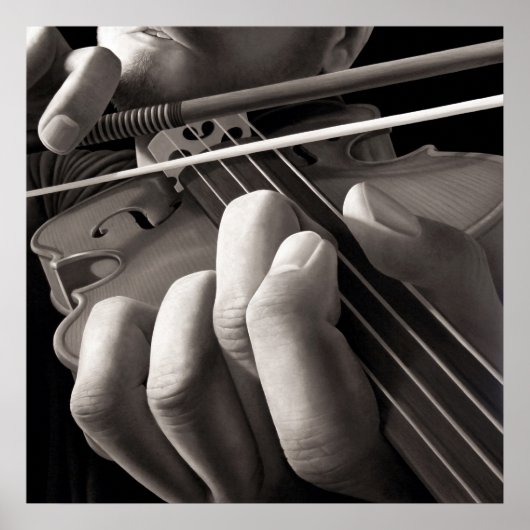 Poster Hauning Violon (Devant)