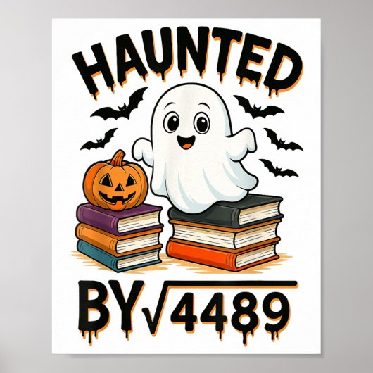 Poster Haunted 67 Meme Six Seven 6-7 Funny Internet Joke (Devant)