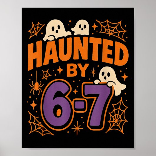 Poster Haunted By 6 7 (Devant)