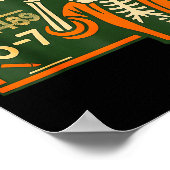 Poster Haunted By 6-7 Funny Teacher 6 7 Skeleton Square R (Coin)