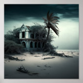 Poster 'Haunted Dumas Beach 1' (Devant)