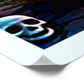 Poster Haunted Halloween conception de nuit (Coin)