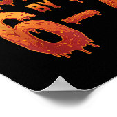 Poster Haunted Halloween Skeleton Haunted Six Seven Numbe (Coin)