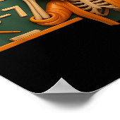 Poster Haunted Halloween Skeleton Haunted Six Seven Numbe (Coin)