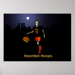 Poster Haunted Hoops