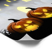 Poster Haunted House Halloween (Coin)