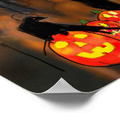 Poster Haunted House  Spooky Characters Halloween Nite (Coin)