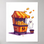 Poster Haunted Popcorn Stand (Devant)