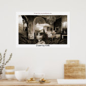 Poster Haunting Goth ou Conception des paroles de musique (Cuisine)