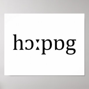 Poster Hauppauge Long Island orthographe phonétique