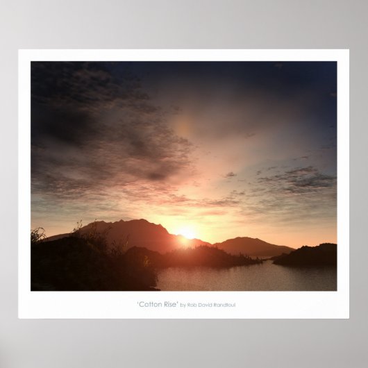 Poster Hausse du coton (Devant)