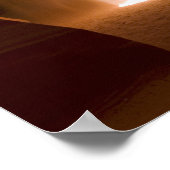 Poster Haut Antelope Canyon, Page, Arizona (Coin)