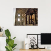 Poster Haut autel de la basilique Saint-Pierre, Vatican, (Bureau à domicile)