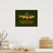 Poster Haut-autocollant de pêche (Cuisine)