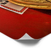 Poster Haut cerise (Coin)