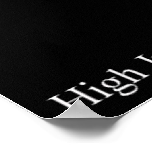 Poster Haut coup (Coin)