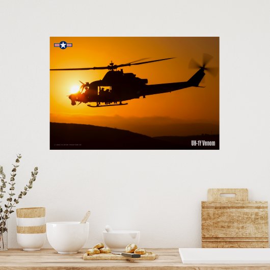 POSTER HAUT DE 1 AN VENOM (Cuisine)