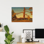 Poster Haut de la crête par Maynard Dixon (Bureau à domicile)