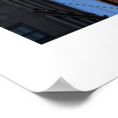 Poster Haut du Chrysler Building, Arbres nus (Coin)