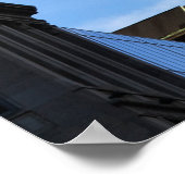 Poster Haut du Chrysler Building, Arbres nus (Coin)