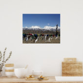 Poster Haut du plateau tibétain en direction de Kailash (Cuisine)