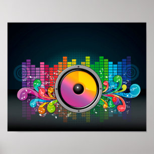 Poster Haut-parleur