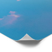 Poster Haut-parleur de musique en rotation dans le ciel (Coin)