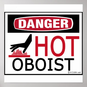 Poster Hautbois chaud