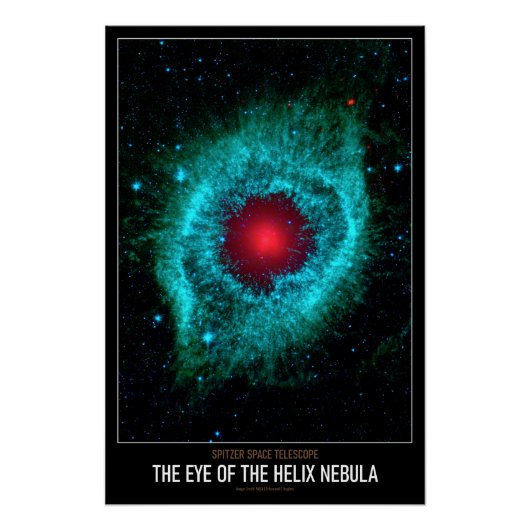 Poster Haute astronomie Res L'oeil de la Nebula hélix (Devant)