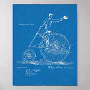 Poster Haute copie d'art de brevet de conception de