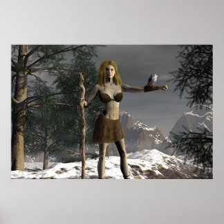 Poster Hauteur du faucon