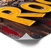 Poster Hauteur harmonique, Symphonie du coucher de soleil (Coin)