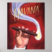 Poster Havana Cigar (Devant)