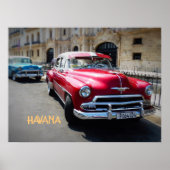 POSTER HAVANA CUBA (Devant)