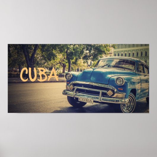 POSTER HAVANA CUBA (Devant)